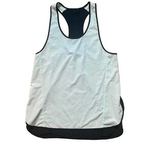 Lululemon Pump It Up Racerback Womens Tank Mint Green and Black